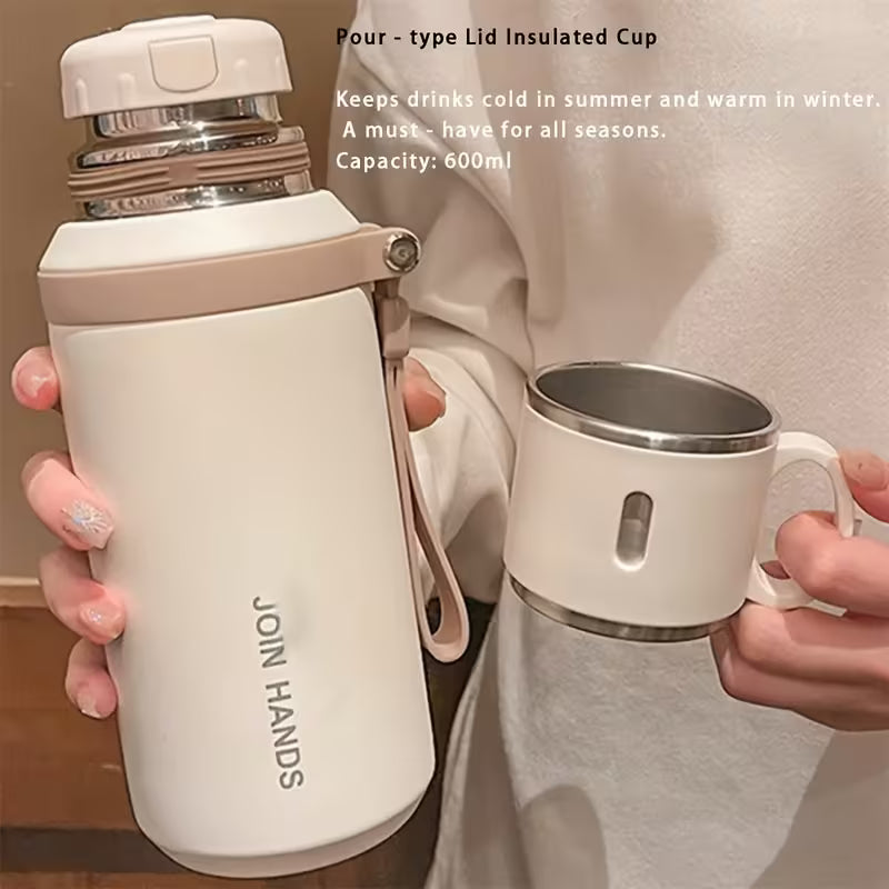 Gudkor 600ml - 20.29oz Double-Wall Vacuum